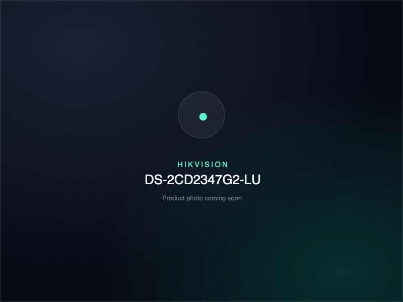 Hikvision DS-2CD2347G2-LU Turret